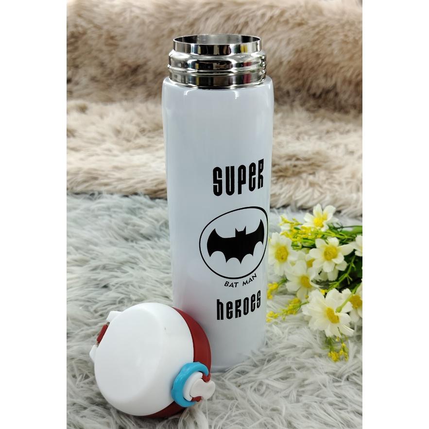 Bình Đựng Nước - Bình giữ nhiệt batman - super man 500ml