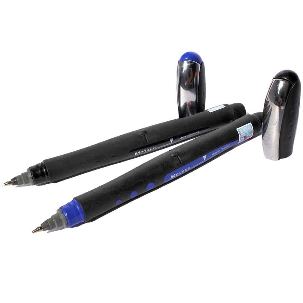 Bộ 2 cây bút bi STABILO Black M (xanh+đen) + bút xoá Correction Pen CPS88