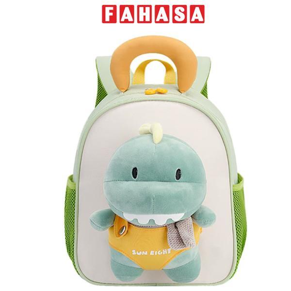 Ba Lô Mầm Non Khủng Long - Sun Eight 22316 - Màu Xanh Lá