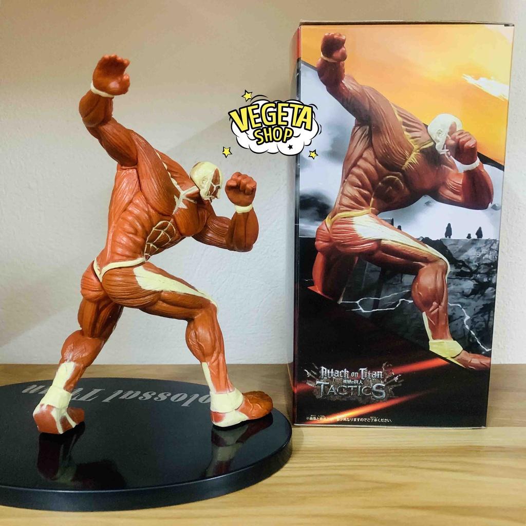 Mô hình Attack On Titan - Titan khổng lồ Colossal Titan - Armin Arlert Bertolt Hoover - Titan đại hình - Fullbox - 17cm