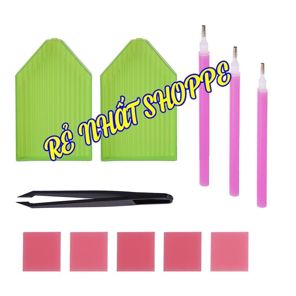 Bộ Dụng Cụ Hỗ Trợ Làm Tranh Đính Đá Cao Cấp