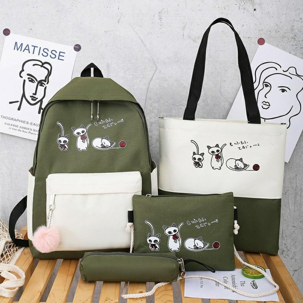 COMBO 4 MÓN CẶP HỌC SINH CẮP 2 GIÁ RẺ