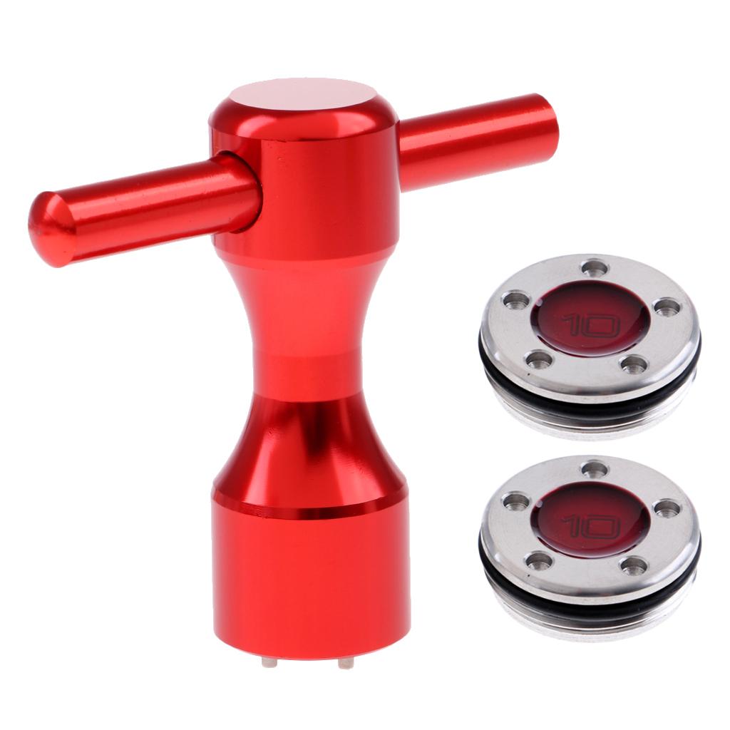 2 Pcs 5g to 20g Golf Custom Weights + Wrench For Titleist Scotty Cameron Putters 5 Colors Available