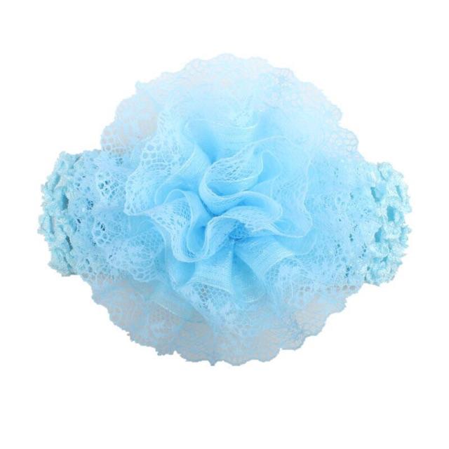 Băng đô hoa nơ ren cho bé gái