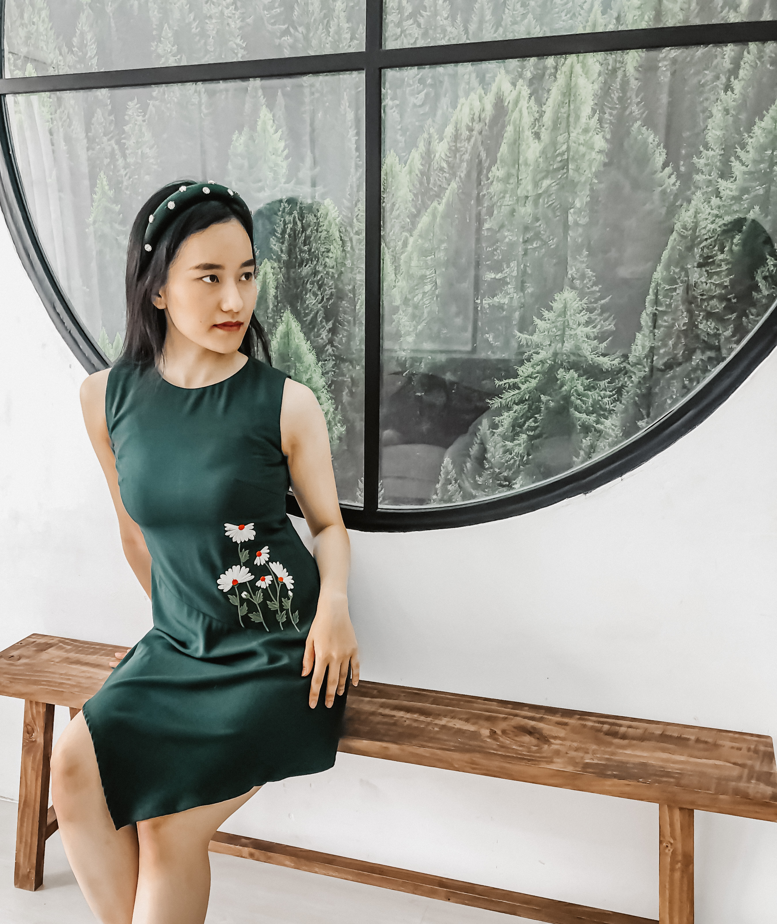 VÁY LUNA THÊU BÔNG EO FALA HE001