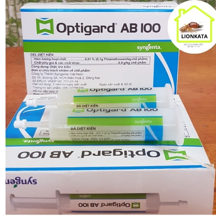 Gel diệt kiến Optigard AB100( Thụy Sỹ )