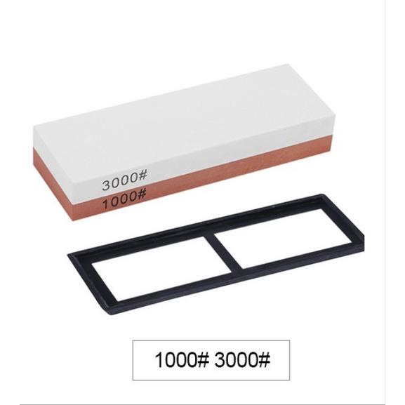 Đá Mài Dao Kéo Siêu Mịn Nhật Bản 2 Mặt 1000/3000 Grit Dụng Cụ Mài Dao Kéo Nhà Bếp Cao Cấp