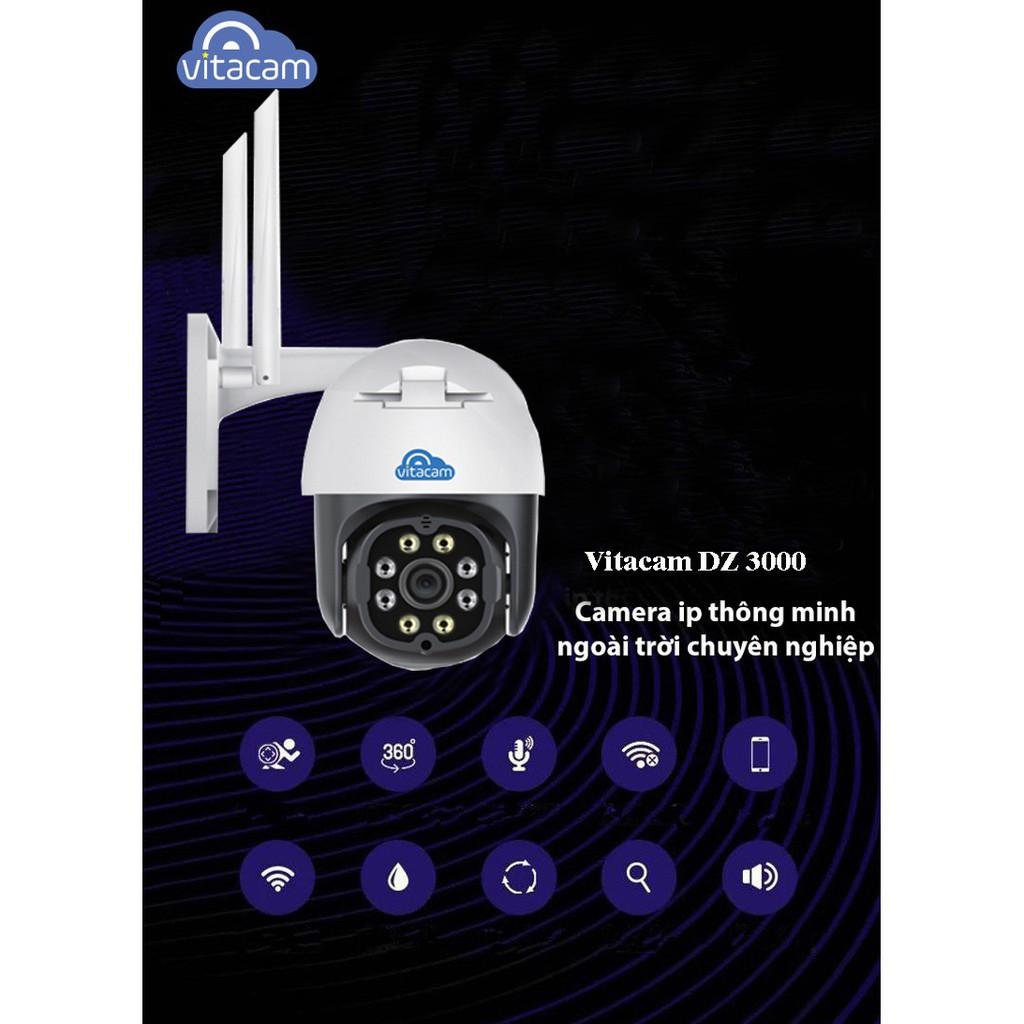 Camera Ngoài Trời Vitacam DZ3000 PRO - Hàng Chính Hãng