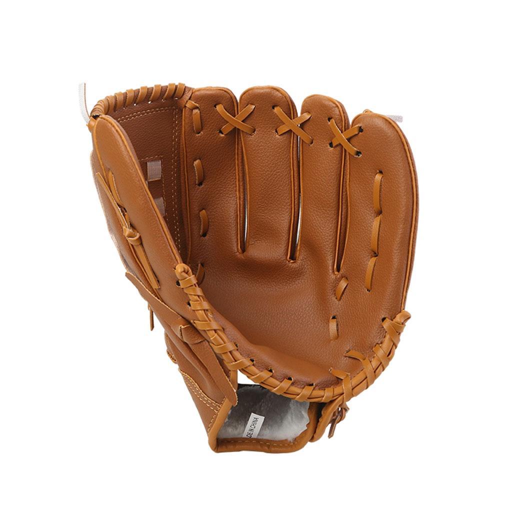 2x Baseball Glove for Kids Children's Beginners Infield Pitcher Gloves Mitts
