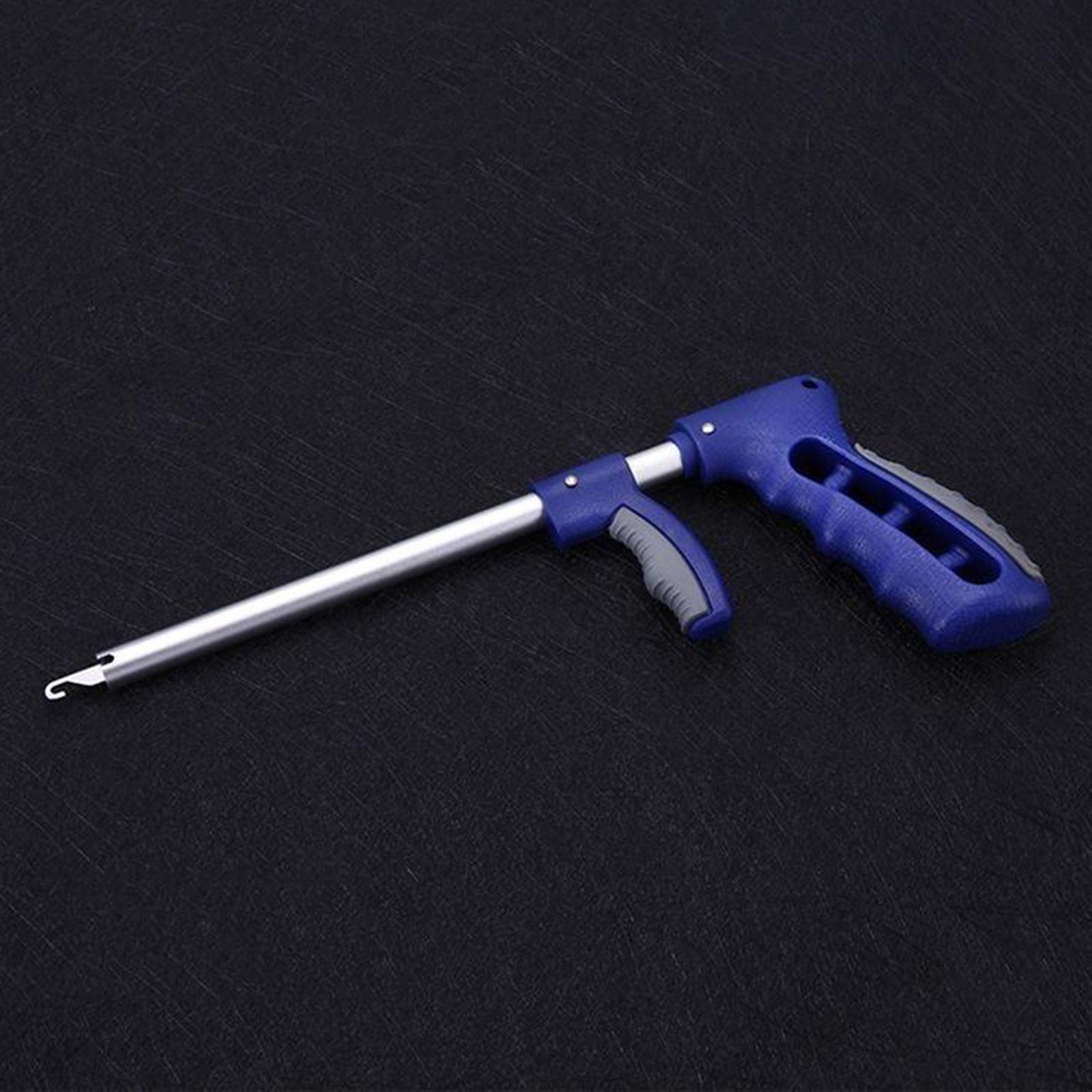Fish Hook Remover Fishing Tackle Spring-Loaded Handle Saltwater Fishing Hook Extractor Fishing Line Removal Accessories