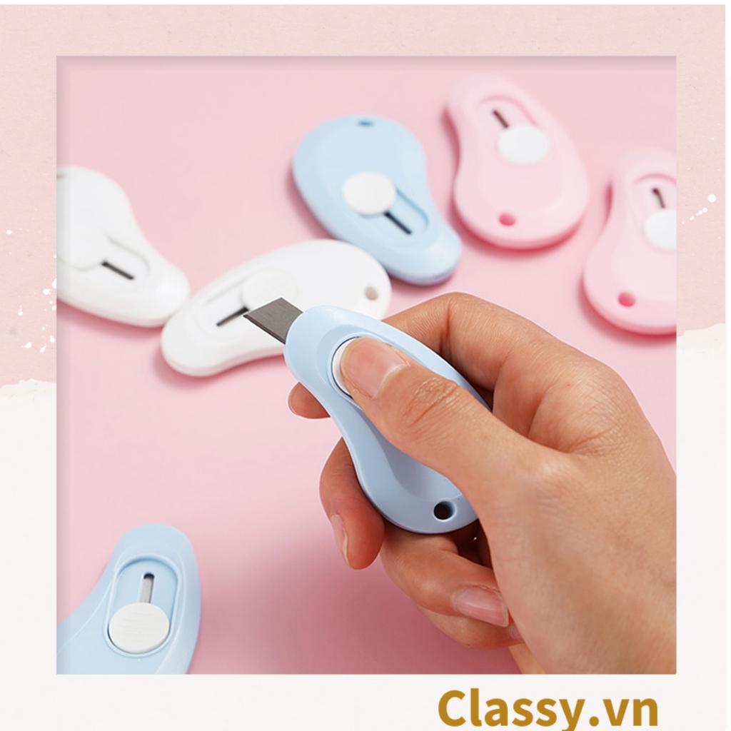 Dao rọc giấy cầm tay nhỏ xinh Classy màu pastel PK1523