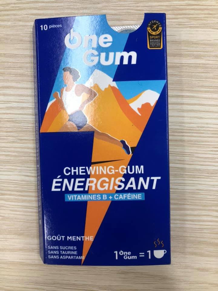 [COMBO 2 VỈ] Kẹo Singum Tăng Lực Thương Hiệu Onegum Xuất Sứ Pháp Bổ Sung Vitamin B3 B6 B12 Không Đường Giúp Tỉnh Táo Và Tăng Sức Bền Trong Các Môn Thể Thao