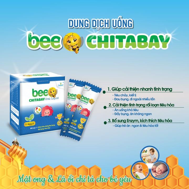 BeeO CHITABAY Oral Liquid Hỗ Trợ Giảm Triệu Chứng Đau Bụng, Đầy Bụng, Tiêu Chảy