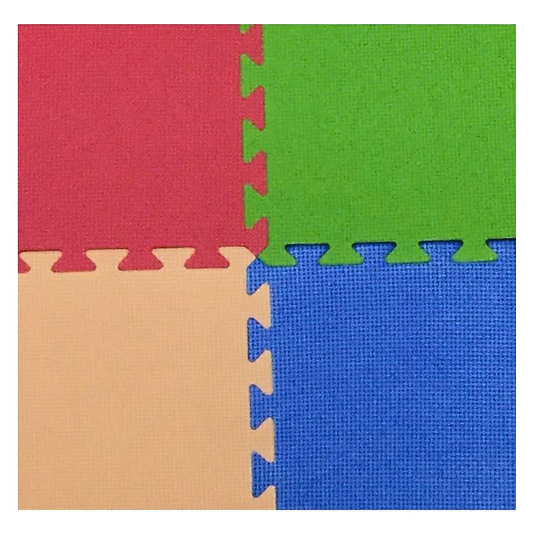 Thảm Xốp Cho Bé, Thảm Chơi Xếp Hình Lắp Ghép, Xốp Lót Trải Sàn - Bộ 40 tấm (15x15cm)