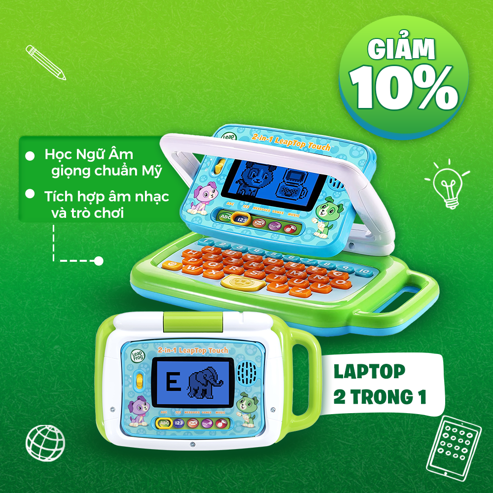 Đồ Chơi LEAPFROG Laptop Màu Xanh 80-19150