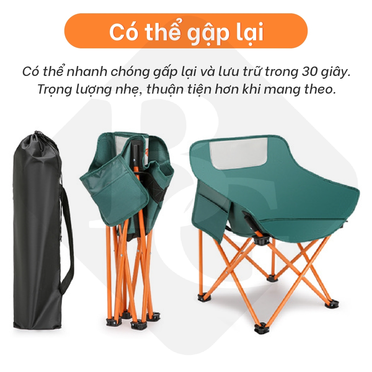 BG -S12-Ghế ngoài trời có túi đeo , ghế di động có thể gập lại, Ghế cắm trại, ghế di động, ghế bãi biển,Ghế dã ngoại, ghế cắm trại
