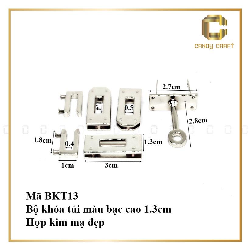 Bộ khóa túi BK Vàng - Bạc