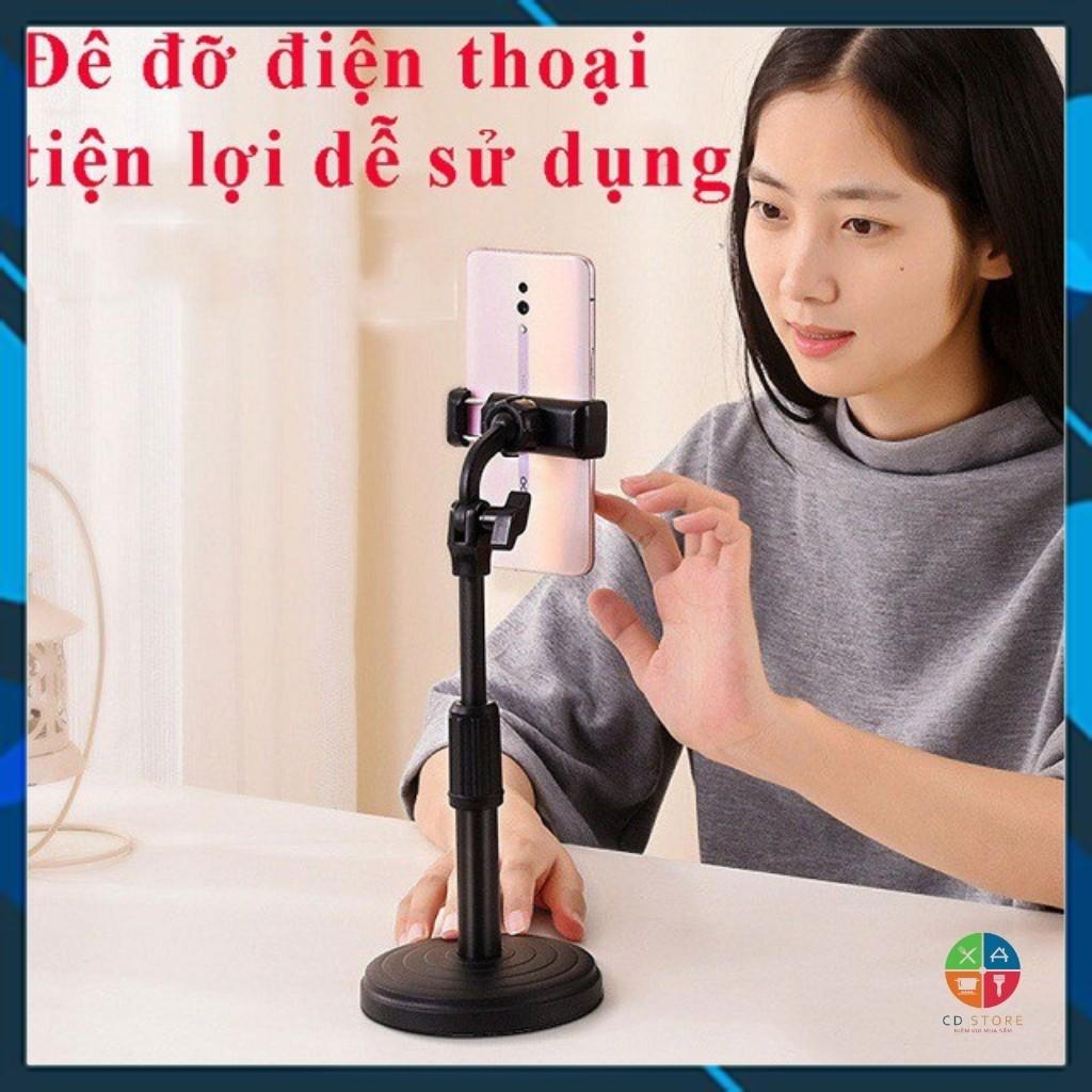 Giá Đỡ Điện Thoại Để Bàn Thông Minh, LIVESTREAM, Quay Tiktok, Xem Video Xoay 360 Độ Siêu Tiện Lợi