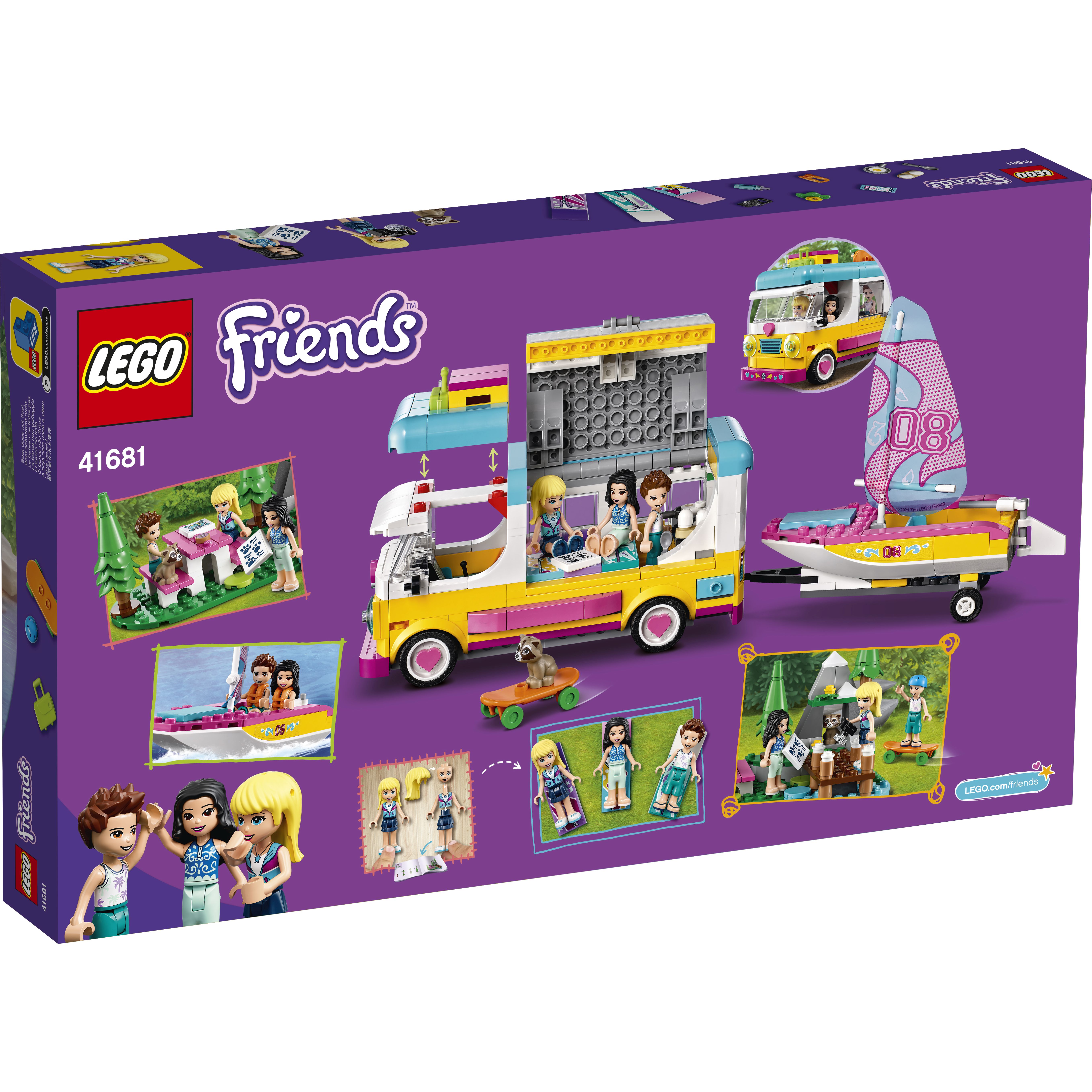 LEGO Friends 41681 Chuyến dã ngoại mùa hè (487 chi tiết)