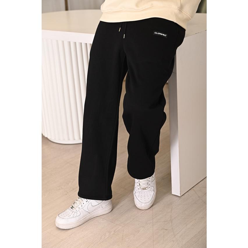 Quần nỉ bông lót lông ống rộng Basic Sweat Pants local brand unisex nam nữ