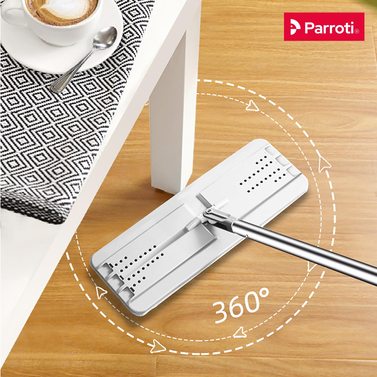 Cây lau nhà thay thế bộ lau nhà PX01 - Parroti MOP-PX01