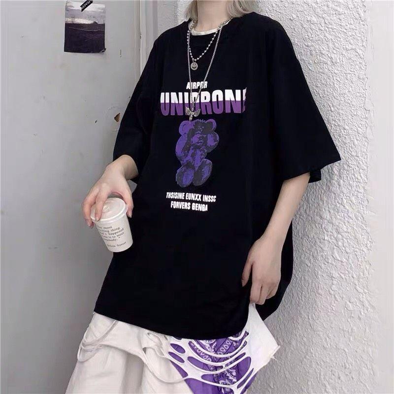 Áo phông oversize Unidrone,JACKLANE , Áo cộc tay Unisex Jack Lane