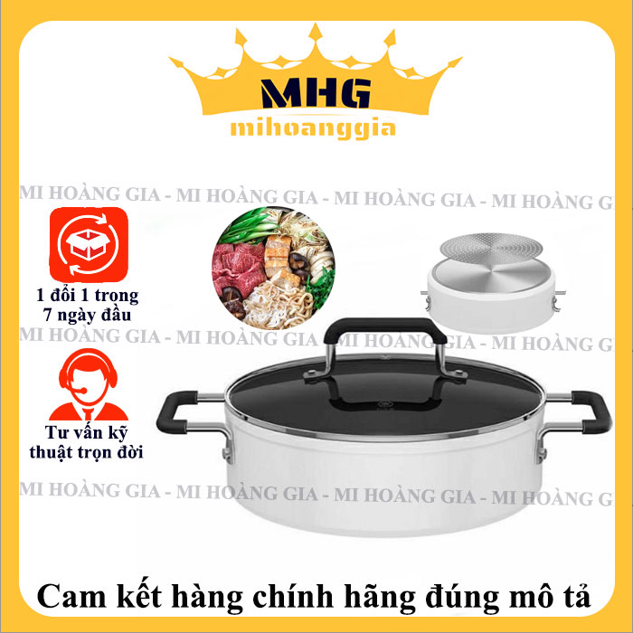 Nồi nấu canh, nấu lẩu đa năng Xiaomi Mijia GJT02CM - Hàng Nhập Khẩu