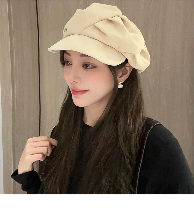 Nón beret mũ bere nữ thời trang Hàn Quốc dona23123101