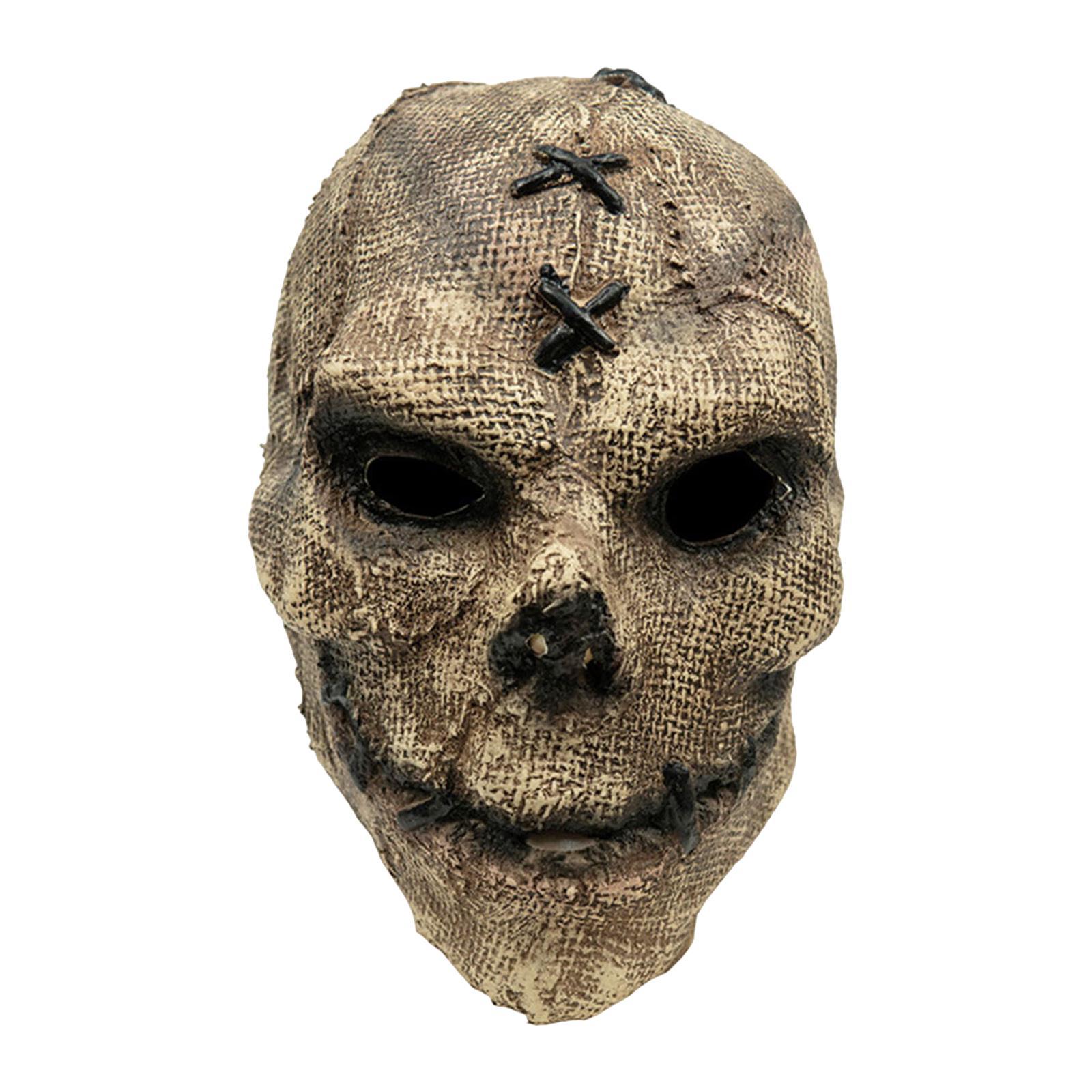 Full Head Skull Ghastly Creepy Cosplay Props for Dress Costume Festival