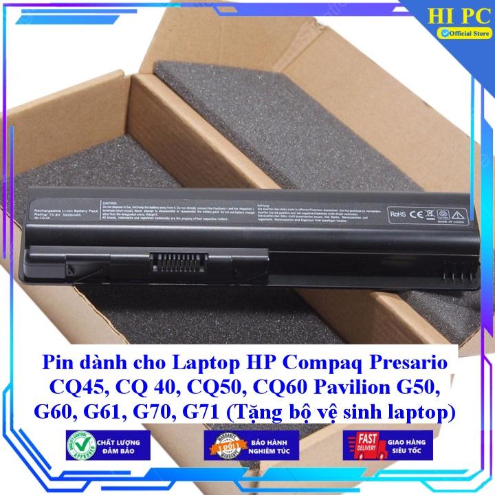 Pin dành cho Laptop HP Compaq Presario CQ45 CQ 40 CQ50 CQ60 Pavilion G50 G60 G61 G70 G71 - Hàng Nhập Khẩu