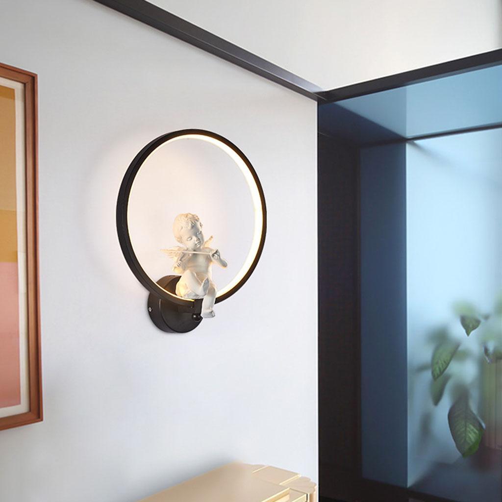 LED Modern Small Wall Lamp Sconce Bedroom Bathroom Bedside Hallway white