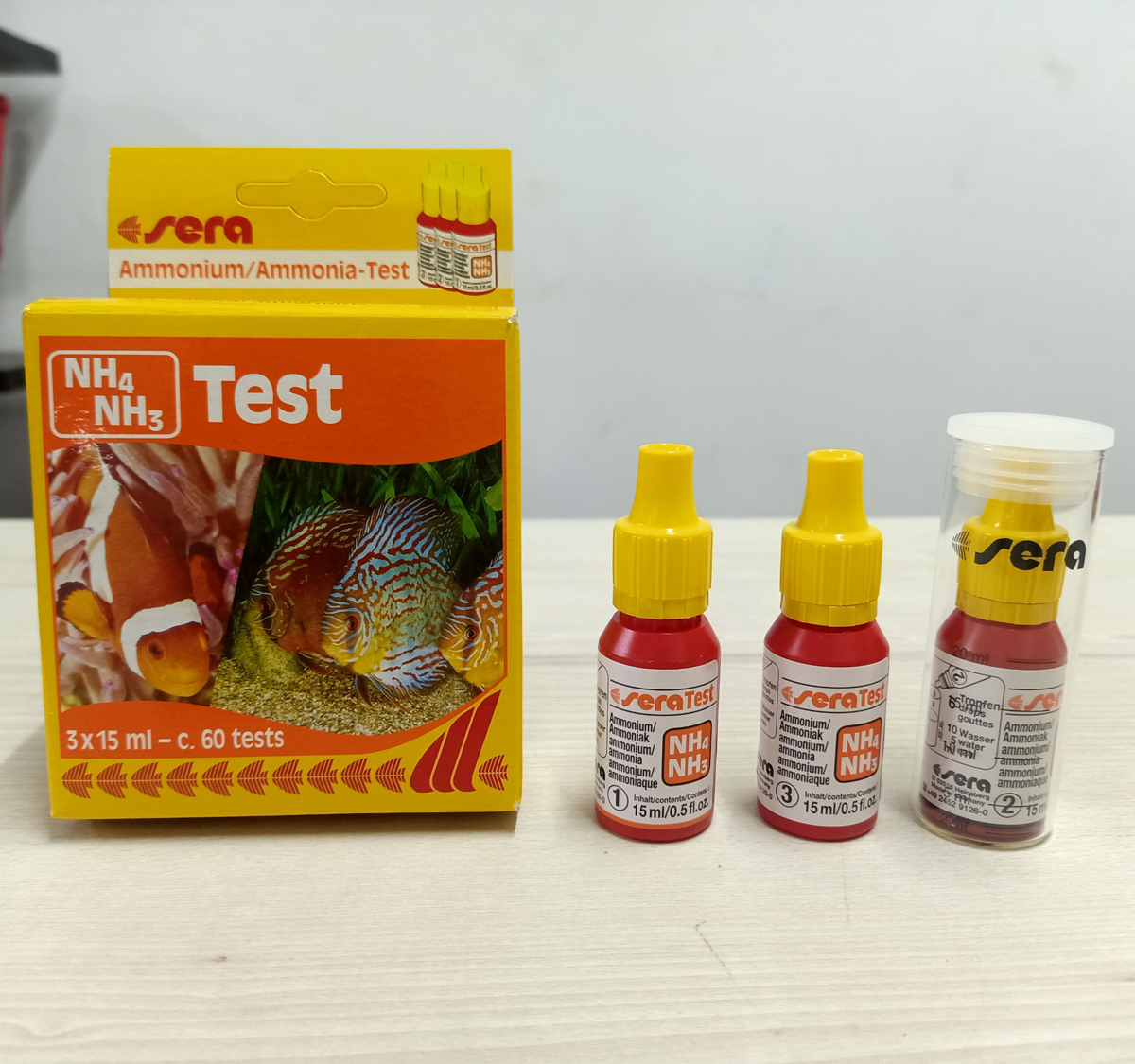 Bộ test NH3 và NH4 ao nuôi tôm cá