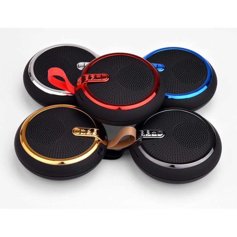 Loa mini tương thích Bluetooth với Bộ tản nhiệt âm trầm tùy chỉnh, Chống nước IPX7, Loa siêu di động, Hộp đựng quà du lịch Màu sắc: 01