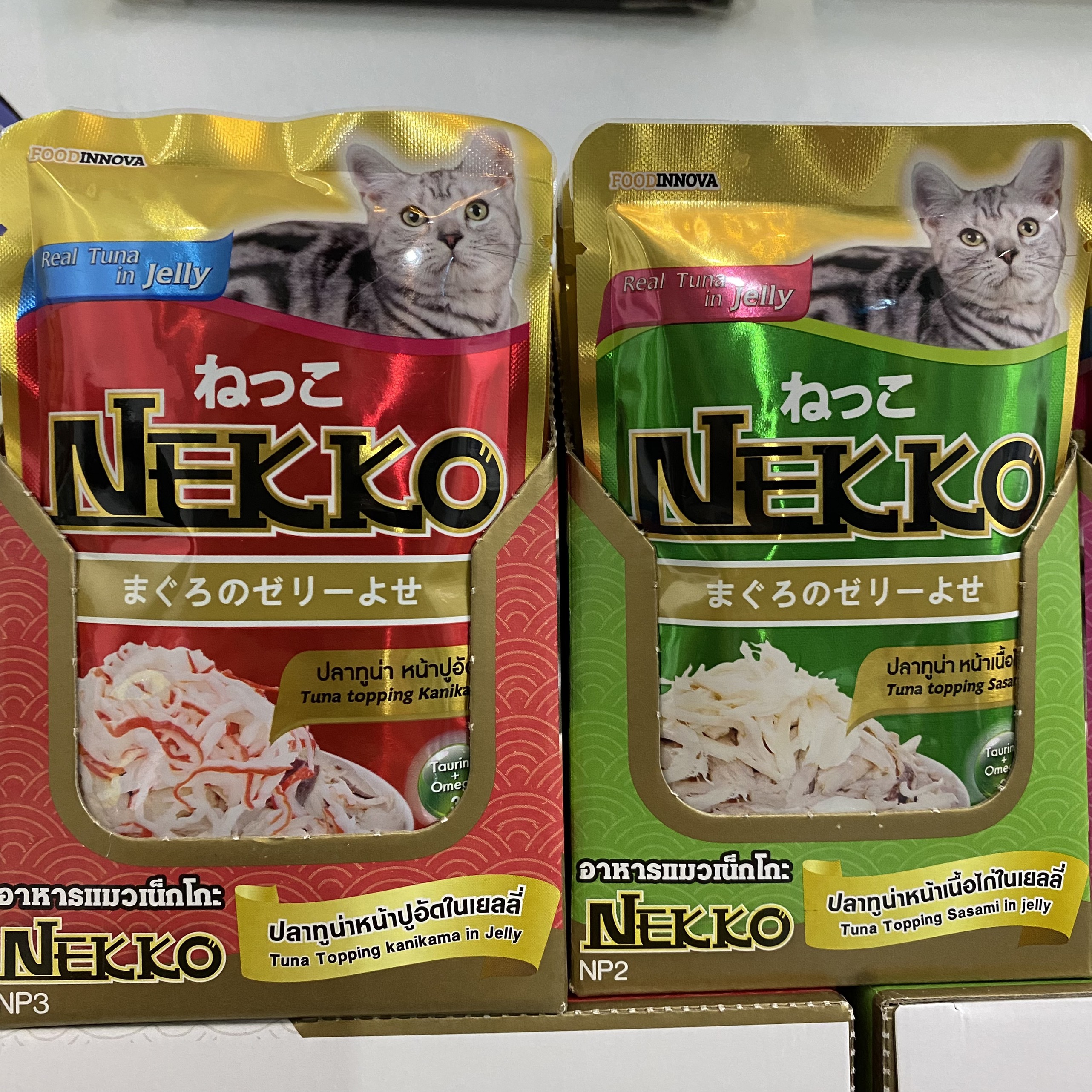 NEKKO - Pate mèo vị ngẫu nhiên dạng thạch Jelly