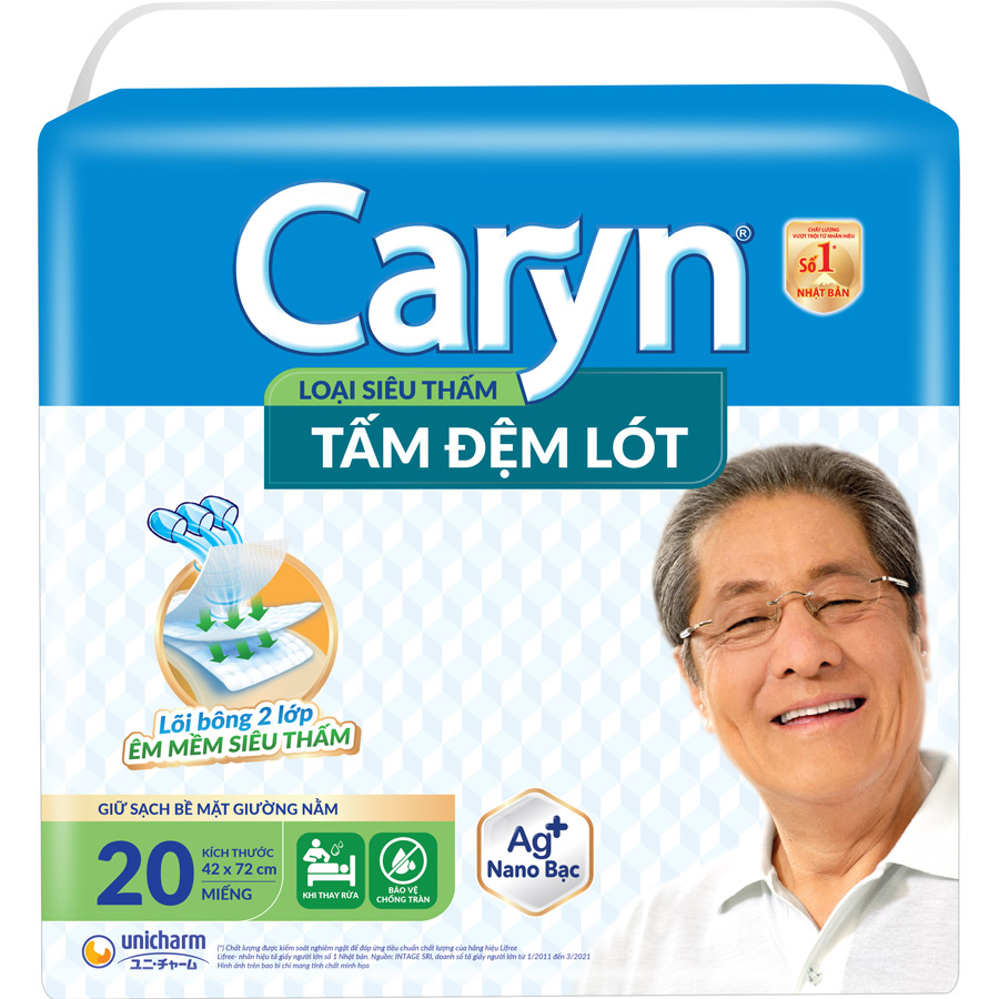 Hình ảnh Tấm Đệm Lót Siêu Thấm Caryn (20 Miếng)