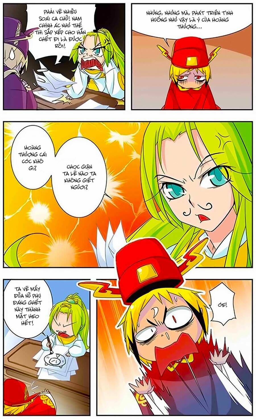 bao thanh thiên thả mèo bắt chuột chapter 9 4