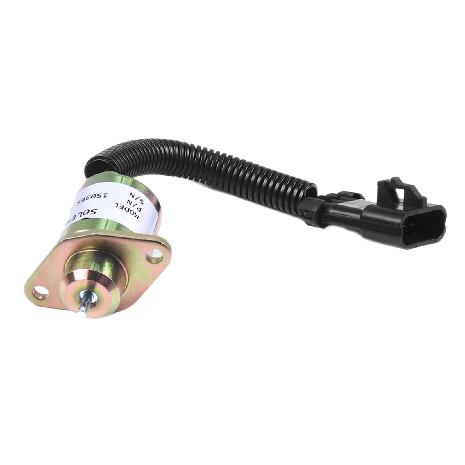 Fuel Shutoff Solenoid Valve 1503ES-12A5UC9S for D1505 Parts