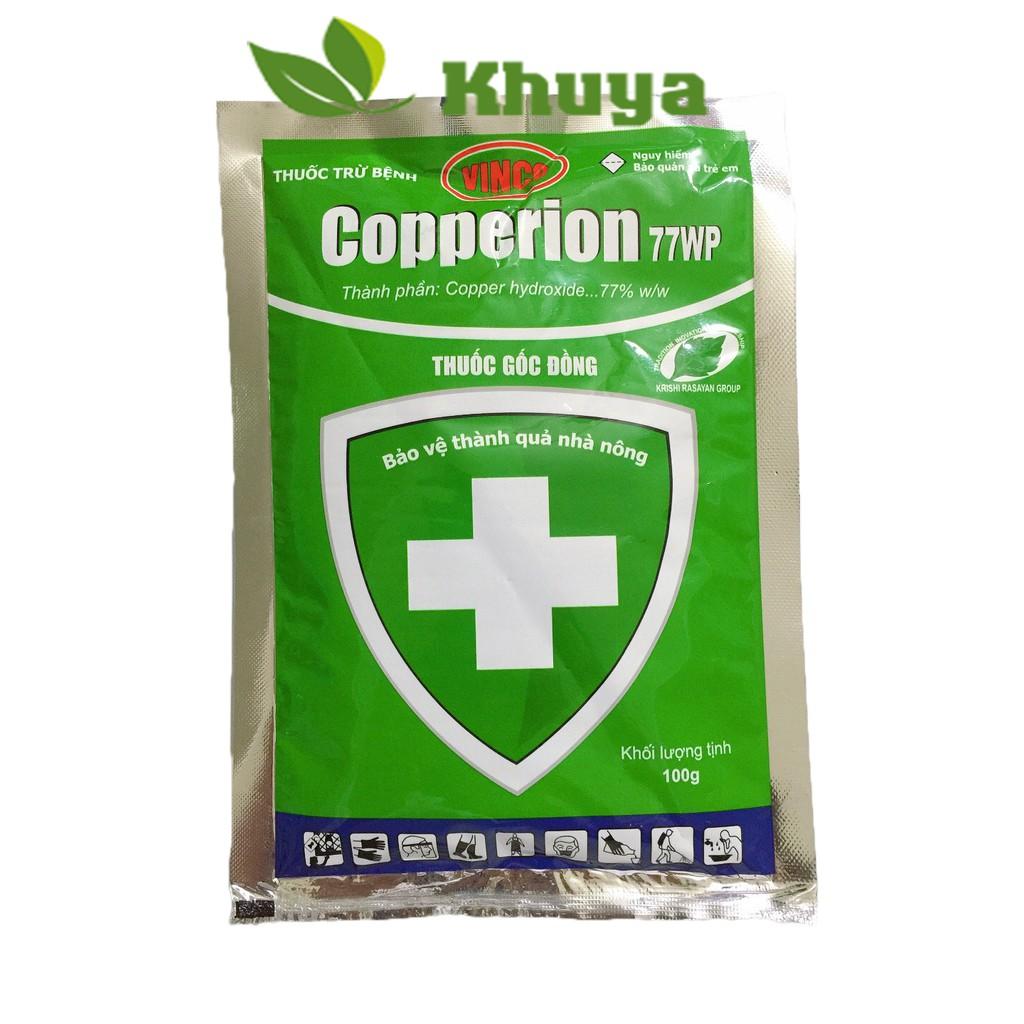 Thuốc trừ bệnh Copperion 77WP 100gr Gốc Đồng Diệt khuẩn