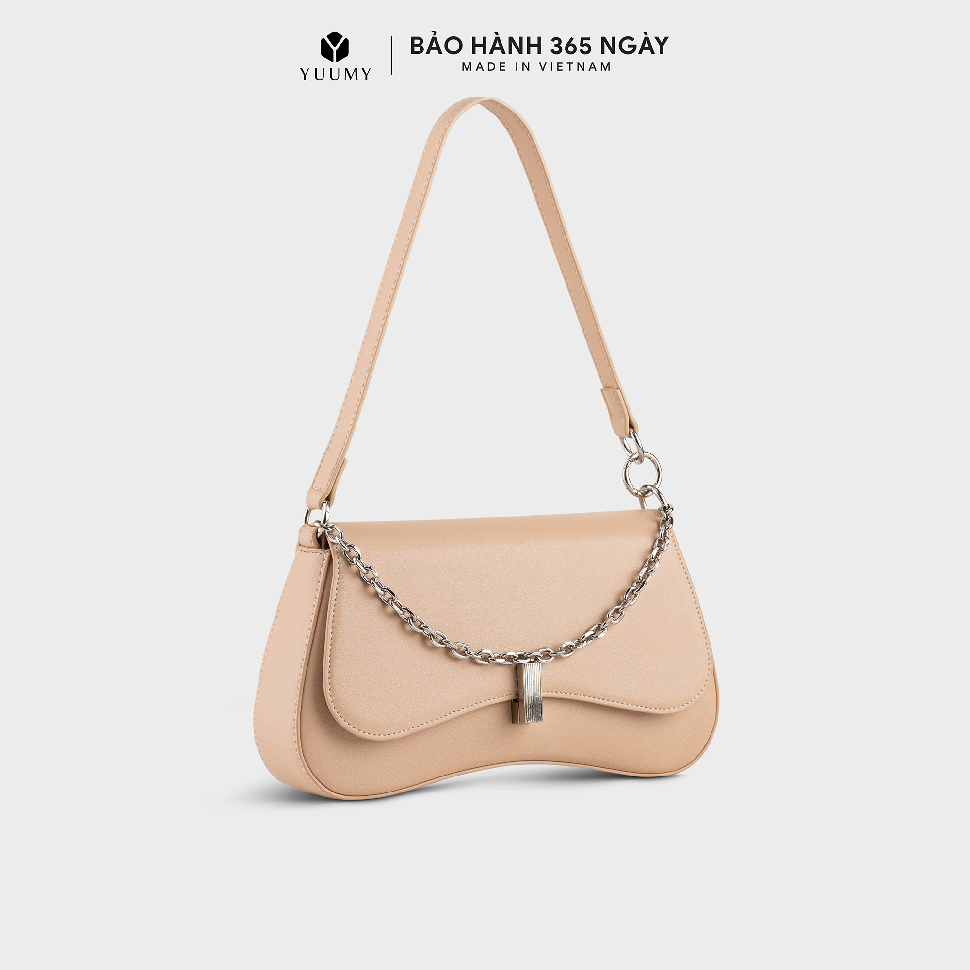Túi Yuumy ( Thời trang nữ thiết kế đơn giản trẻ trung - Túi đeo vai da Seasand YN226 )