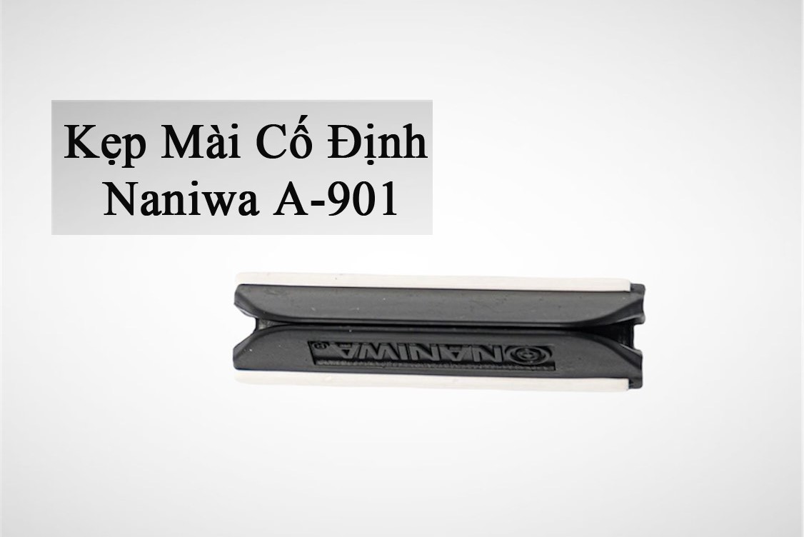 Kẹp Giữ &amp; Cố Định Góc Mài Dao Nhật Bản Naniwa A-901, (58x19x16mm) - 20gr - TsubameSanjo Japan Shop