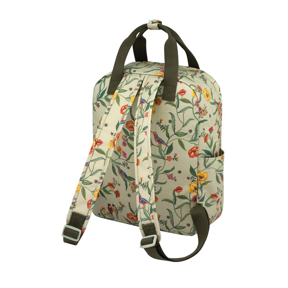 Cath Kidston - Ba lô đi học/đi làm/Utility Backpack - Summer Birds - Green -1048988