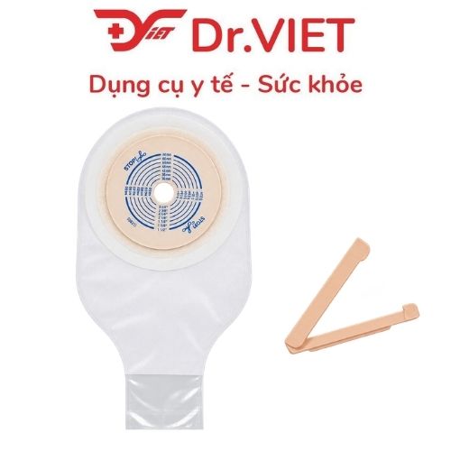 Túi Hậu Môn Nhân Tạo 1 Mảnh ConvaTec Xả Được, Đế Hydrocolloid, Chống Kích Ứng