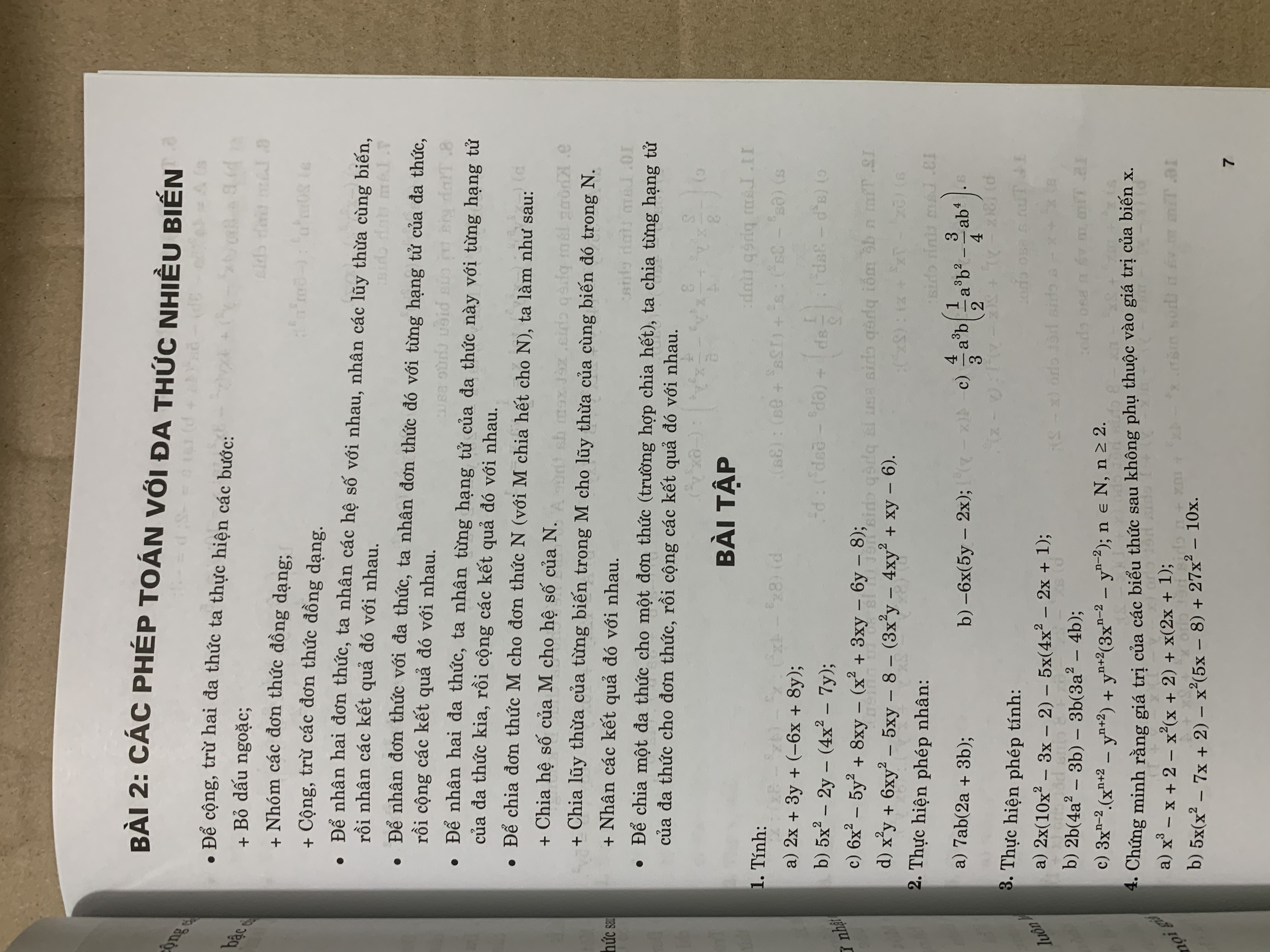 Toán nâng cao lớp 8/2