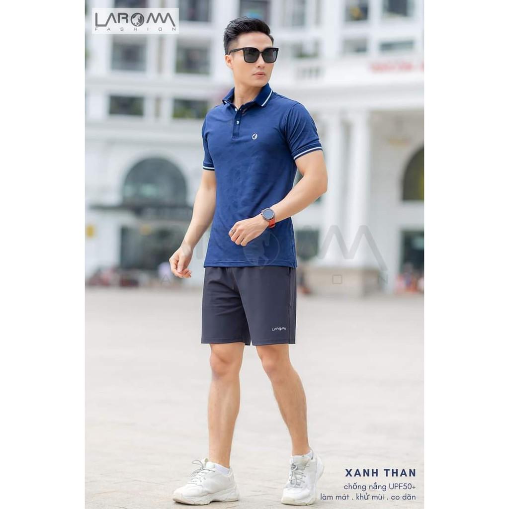 Bộ Thể Thao Nam Phối Vai Tay Laroma | Trẻ trung - Năng động
