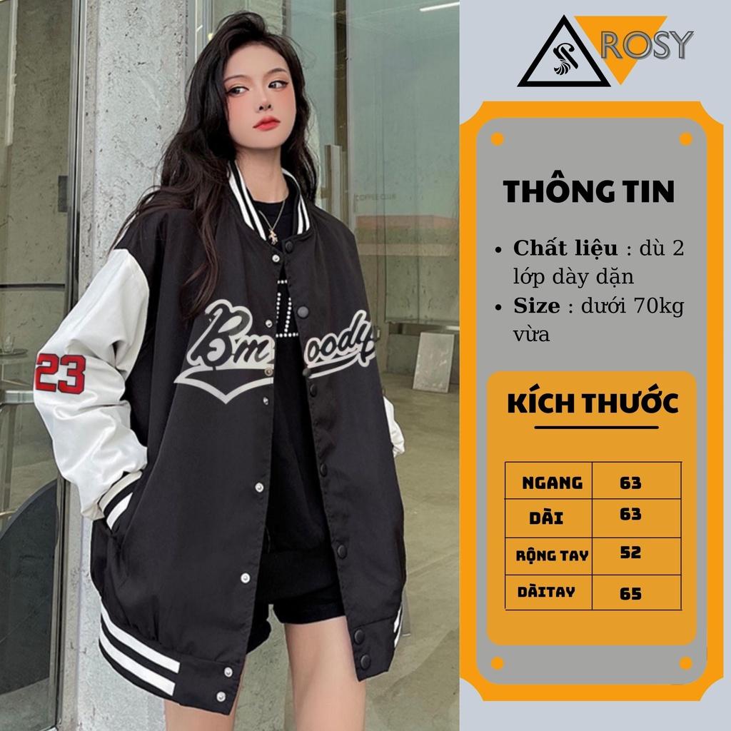 Áo khoác dù bomber unisex bóng chày 2 lớp tảng nhiệt phong cách Hàn Quốc nam nữ mặc cặp phù hợp chất dù dày dặn cao cấp, Áo khoác Bomber nam nữ chất phong cách bóng chày sành điệu, Áo khoác gió bomber form rộng unisex mặc cặp - couple