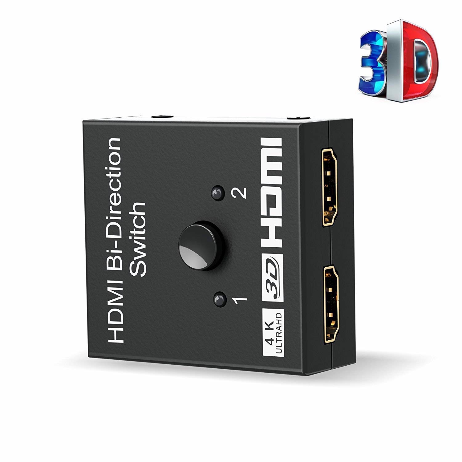 HDMI BI DIRECTION switch hai chiều 1 in 2 out hoặc 2 out 1in 3D 4K