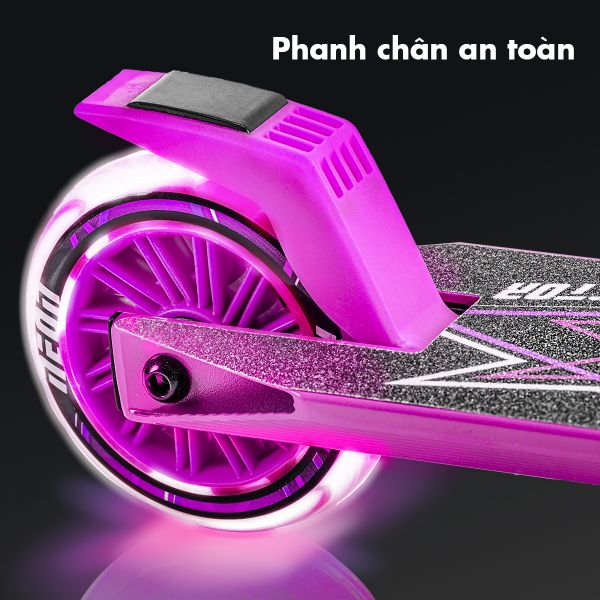 Xe Scooter Yvolution 2 Bánh Neon Vector Hồng   NT05P2