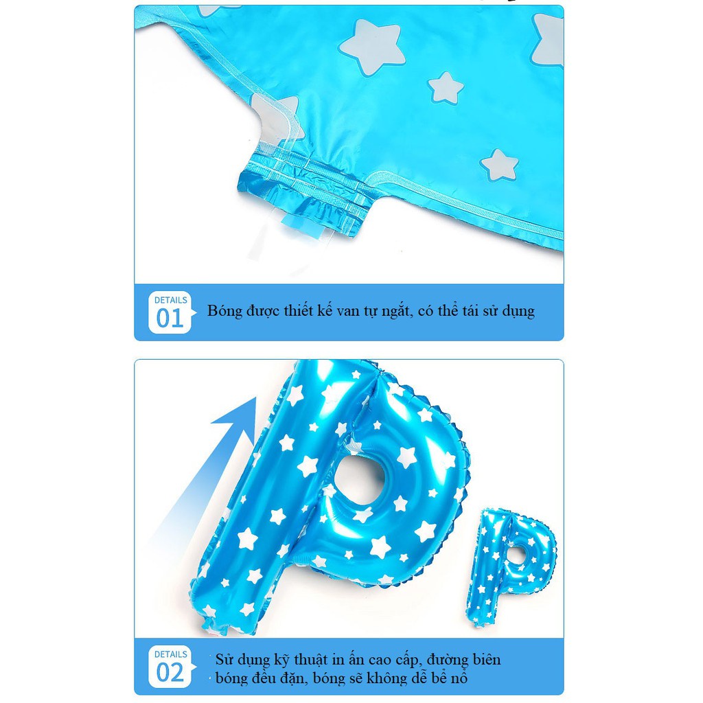 Set Bong Bóng Trang Trí Sinh Nhật