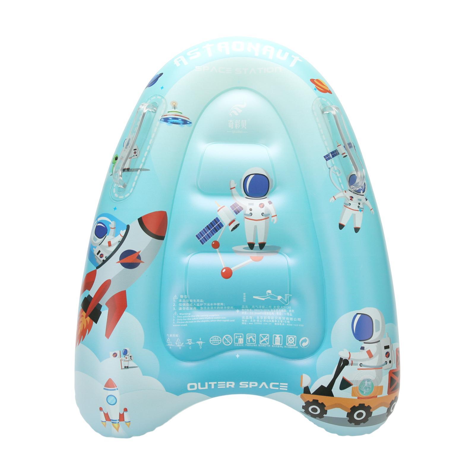 Kids Inflatable Surfboard Pool Floats Surf Kickboard for Lawn Children Party