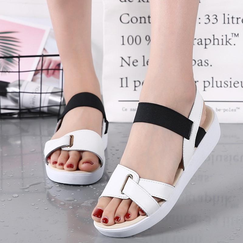 Giày Sandal đế bánh mì cá tính S105